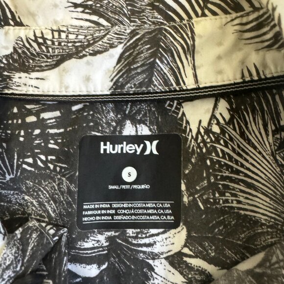 mens hurley button down shirt - Picture 3 of 3